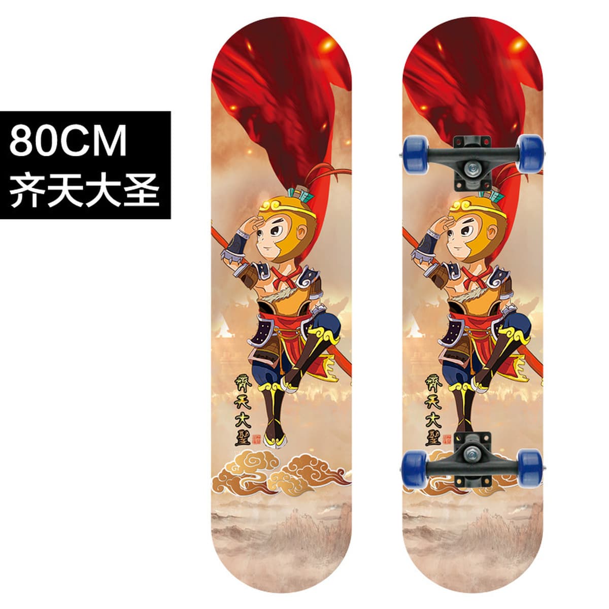 Детский четырехколесный самокат 3108 для начинающих, с мультяшным дизайном, двойной кикборд, 80 см, оптовая продажа от...