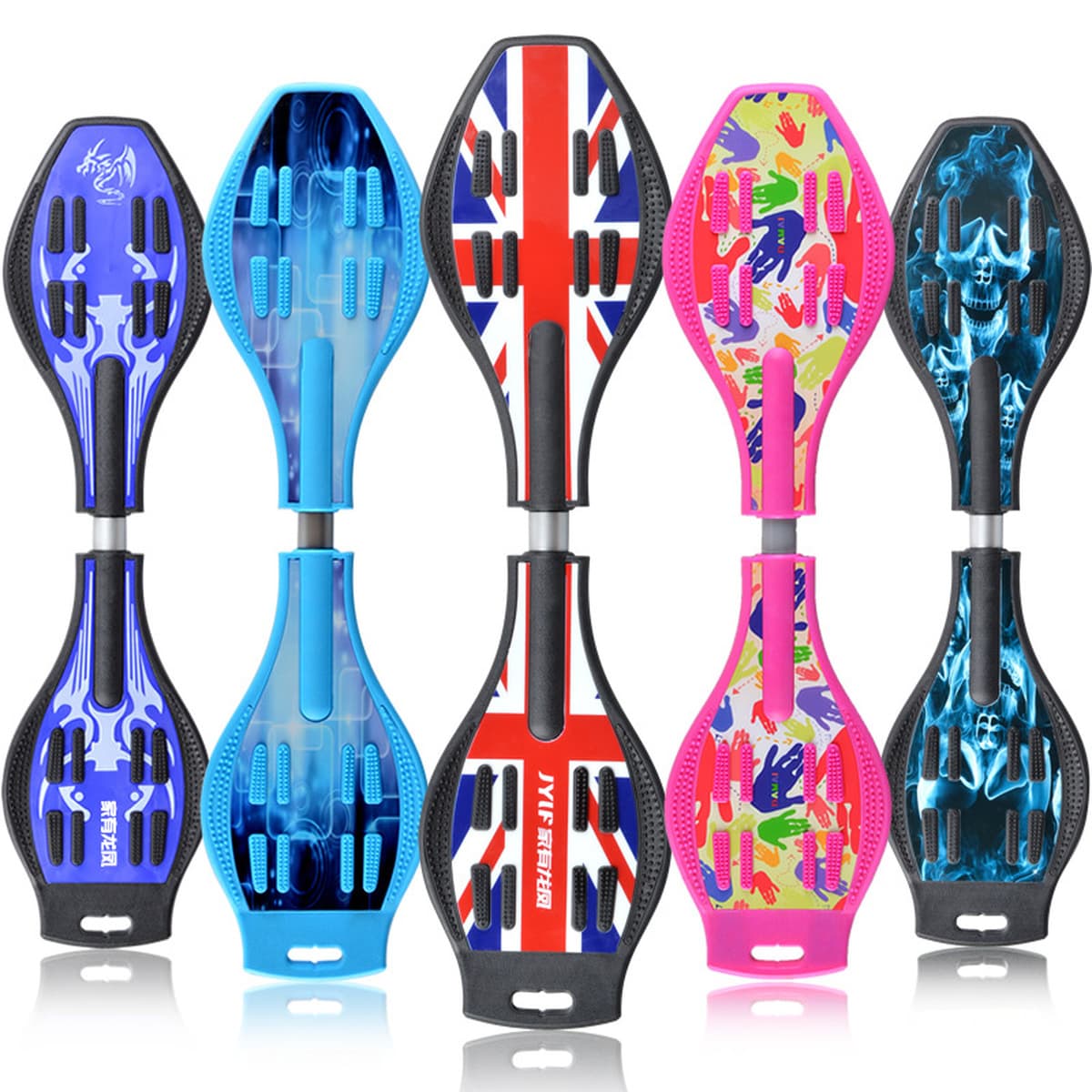 Детский скутер Доска для занятий 6 лет Два 2-х колесных Скейтборда для мальчиков, начинающих, подростков, качелей,...