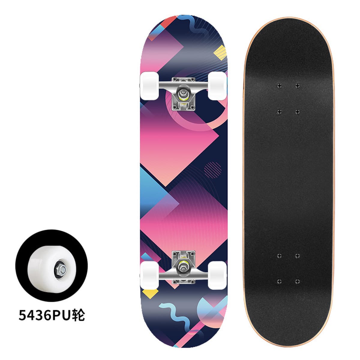 Начинающий двойной деформированный четырехколесный скейтборд для взрослых Мальчики Девочки подростки детский...