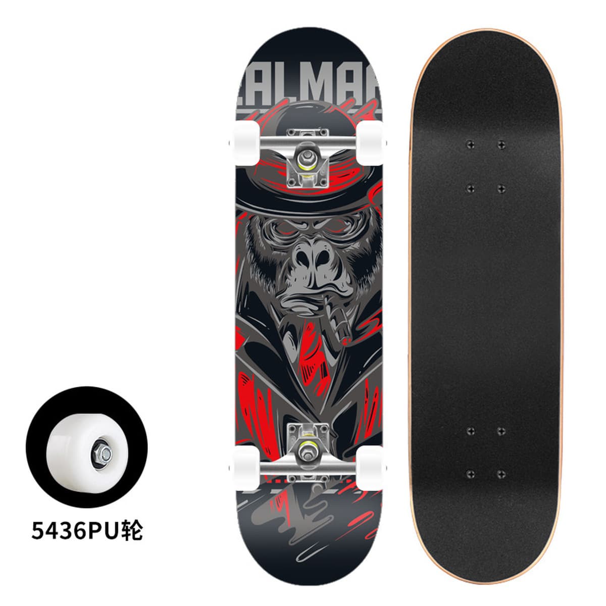 Начинающий двойной деформированный четырехколесный скейтборд для взрослых Мальчики Девочки подростки детский...