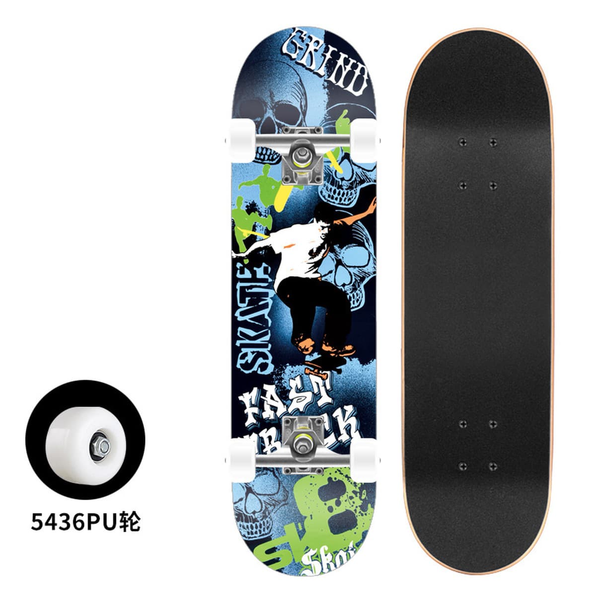 Начинающий двойной деформированный четырехколесный скейтборд для взрослых Мальчики Девочки подростки детский...
