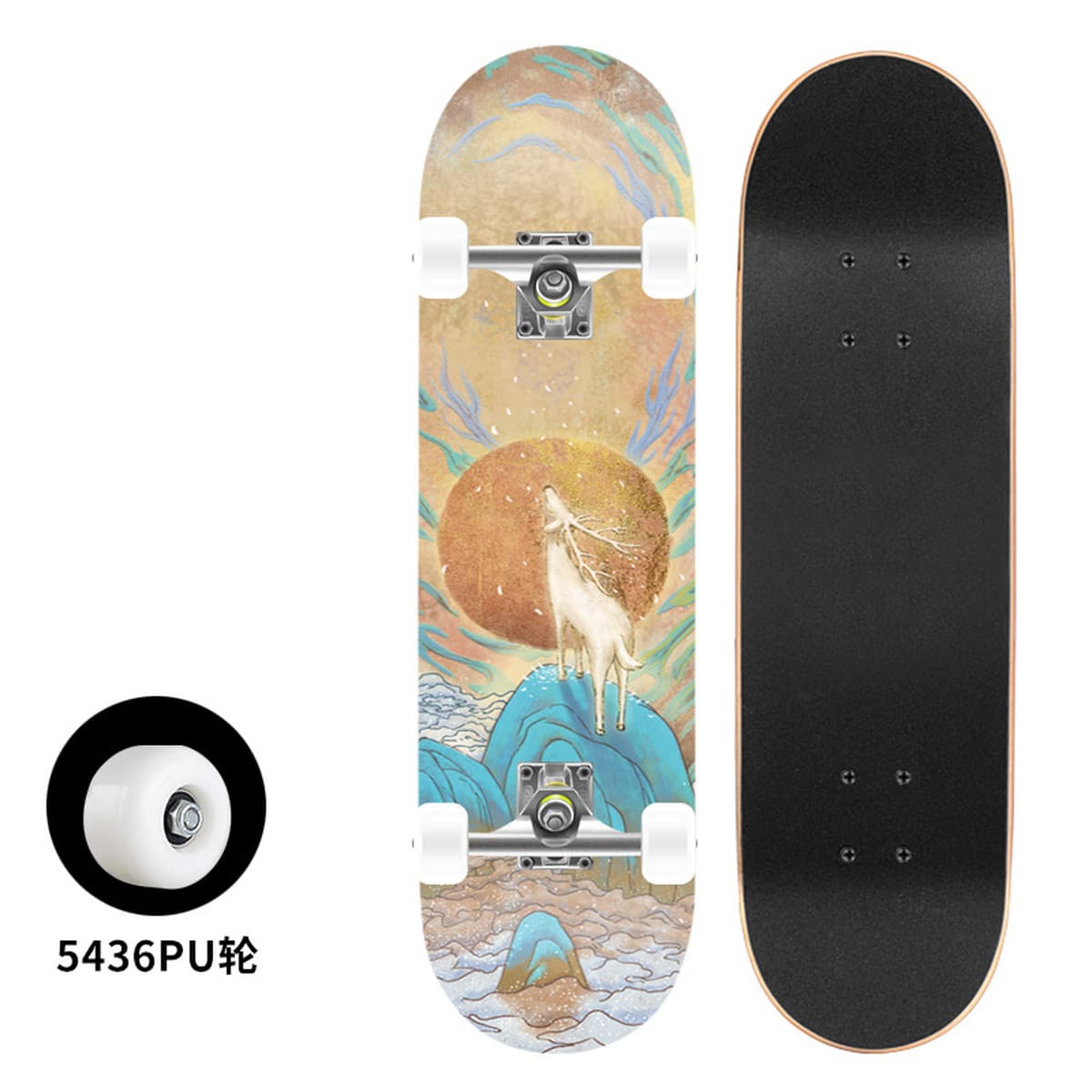 Начинающий двойной деформированный четырехколесный скейтборд для взрослых Мальчики Девочки подростки детский...