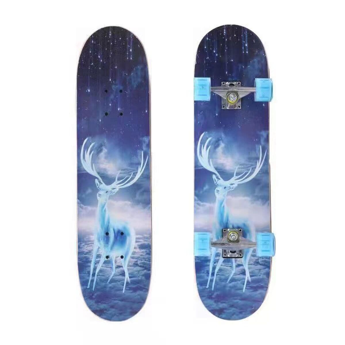 Скейтборд для начинающих подростков взрослых мальчиков и девочек детей профессиональная доска двойной переплетение...