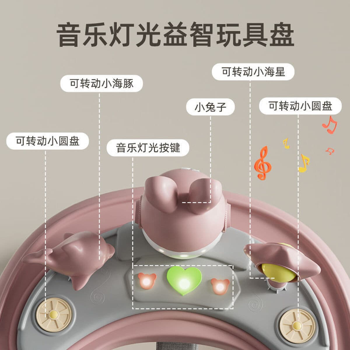 Детские ходунки с 7-ступенчатой регулировкой, многофункциональные, с защитой от опрокидывания, складные детские ходунки...