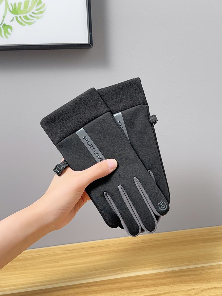 Зимние спортивные теплые перчатки для мужчин и женщин Водонепроницаемая зимняя пара езда на велосипеде ветрозащитный и...