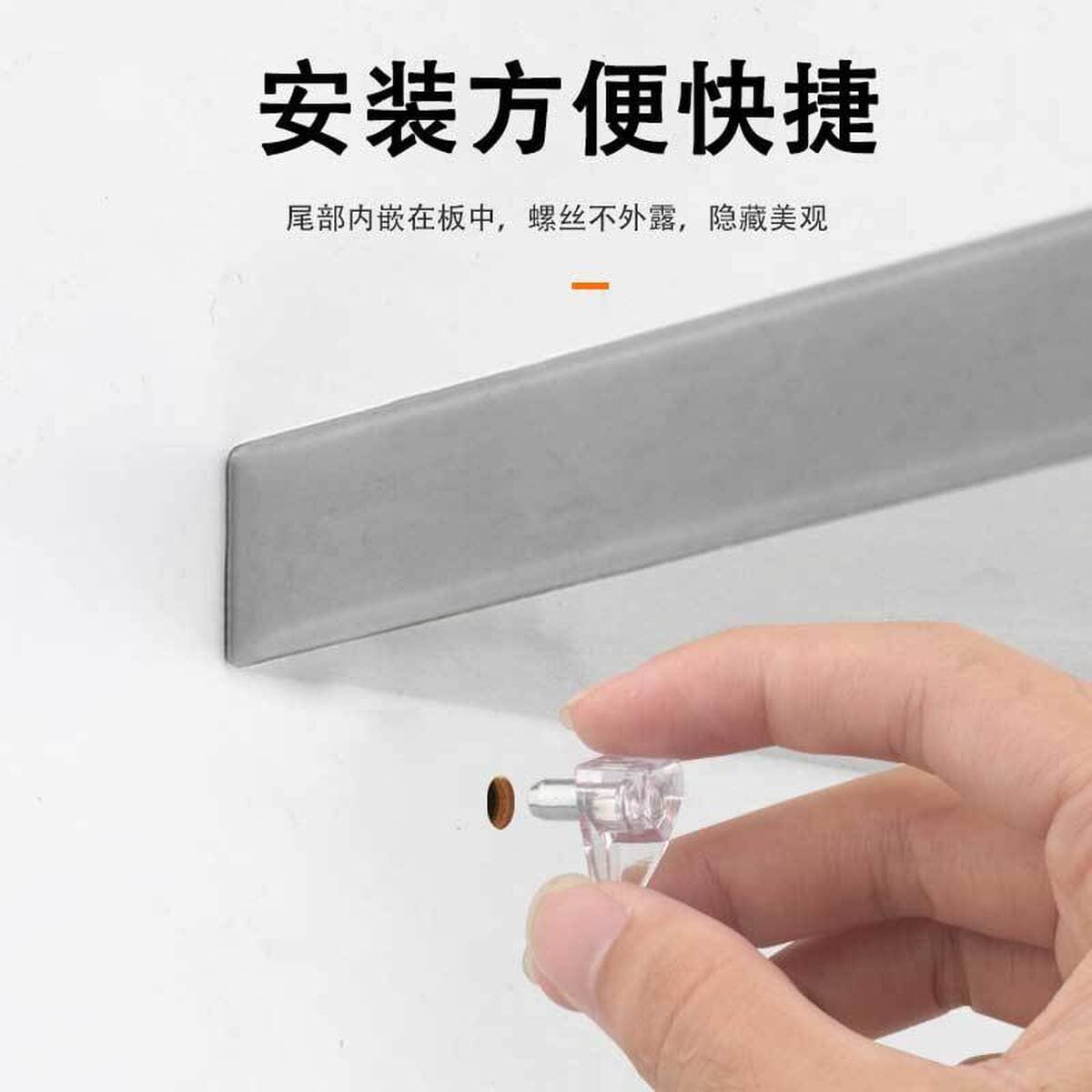 Прозрачные опоры для полок, кронштейны для мебели, шкафов, перегородок, мобильные крепления для винных шкафов, фурнитура для...