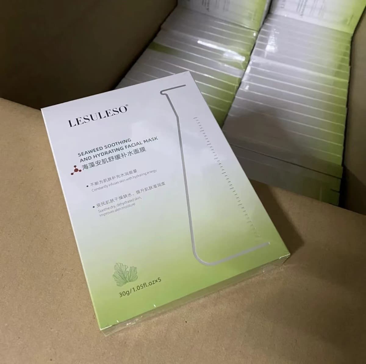 Маска Lisu Rongsheng читает Yan Mei Han Su для восстановления чувствительных мышц