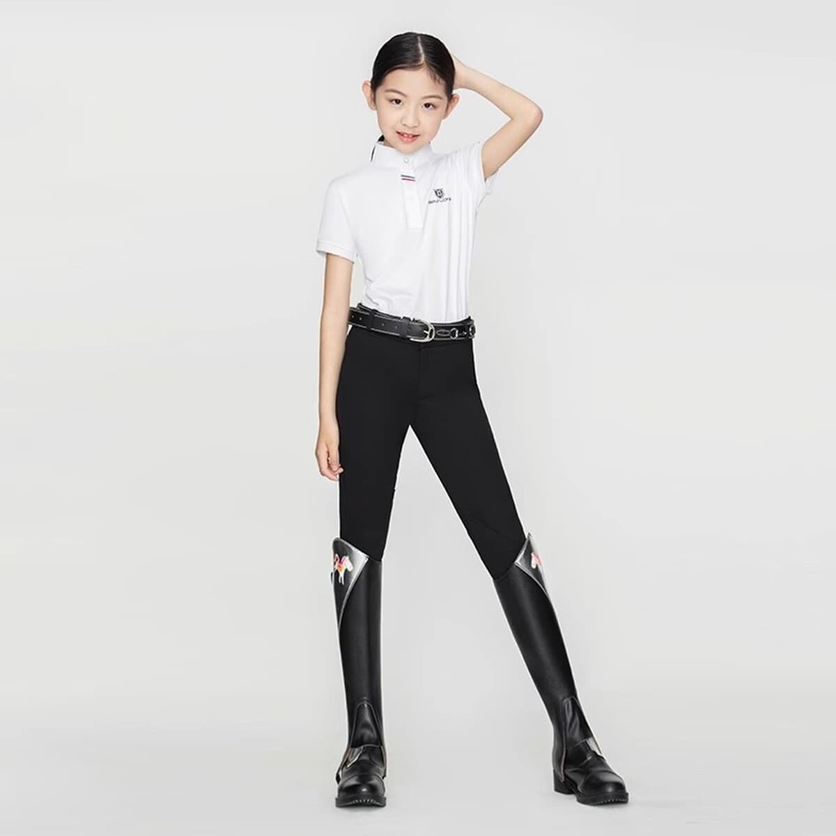 Весенние и осенние конные брюки детские конные брюки удобные дышащие стройные верхние брюки женская одежда мужской...