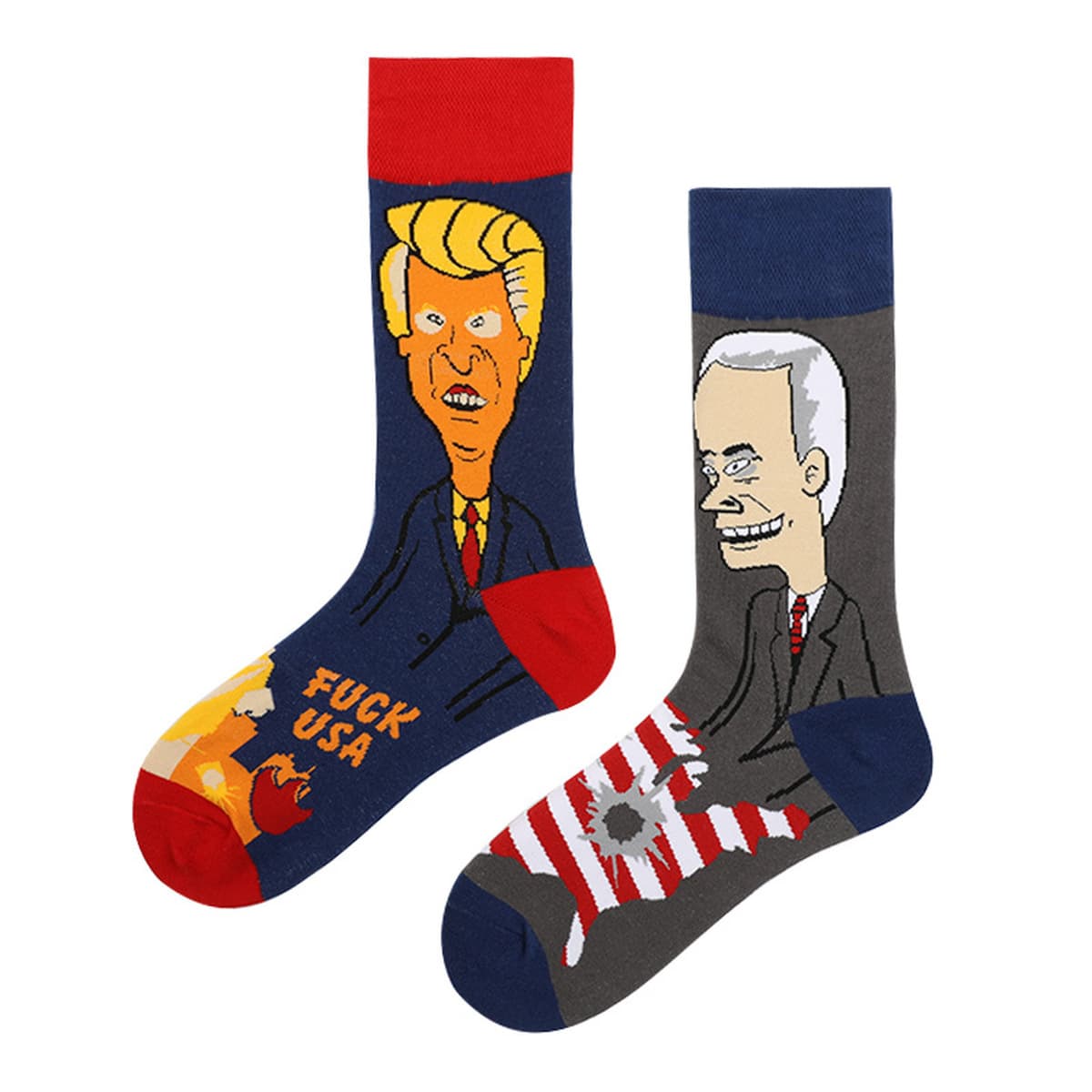 Оригинальные Весенние новые носки для пар, модный бренд, европейские и американские спортивные нерегулярные трансграничные...