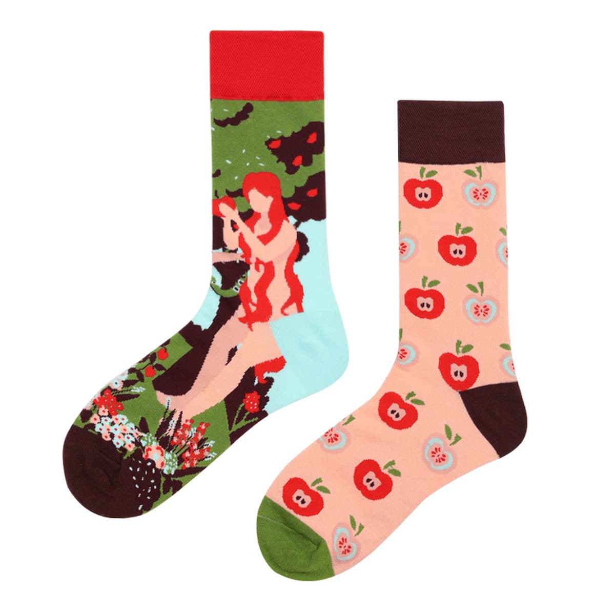 Оригинальные Весенние новые носки для пар, модный бренд, европейские и американские спортивные нерегулярные трансграничные...