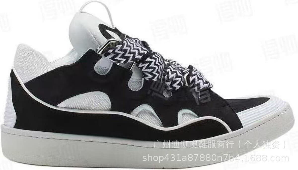 Внешняя торговля, трансграничная подиумная кожаная повседневная обувь Lanvin, модная спортивная обувь CURB, мужские и...