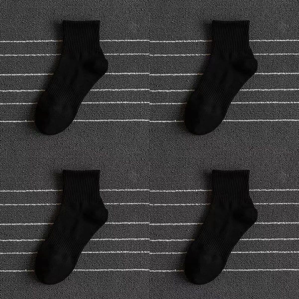 Осенние однотонные универсальные спортивные гольфы черного и белого цвета унисекс, простые хлопковые мягкие мужские носки,...