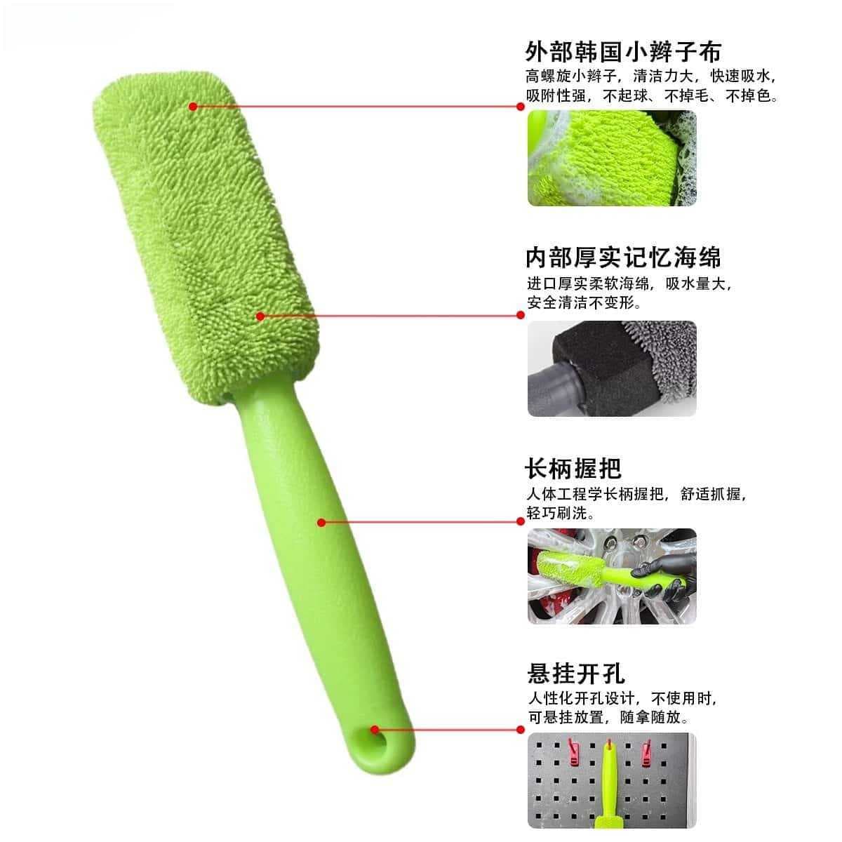 Автомобильные колесные щетки для мойки автомобилей Губка мягкая щетка для шин