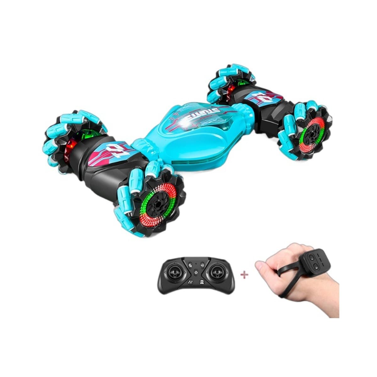 Новый трансграничный жест rc индукционный поворот автомобиля бездорожье восхождение полный привод деформации трюки дрейф...