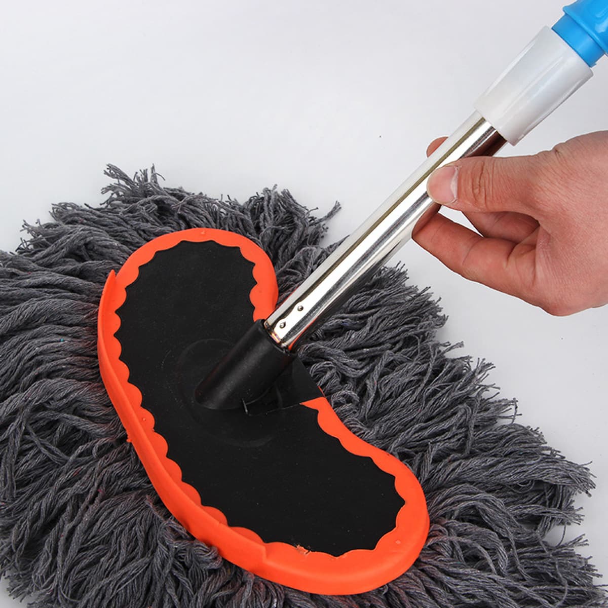 Автомойка швабра с длинной ручкой телескопическая штанга щетка Автомобильная Швабра Ткань мягкие волосы инструменты для...