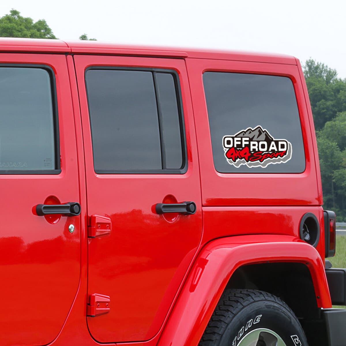 Внедорожный пикап Внедорожник наклейки на окно кузова наклейки на внедорожник 4x4OFFROAD персонализированные командные...