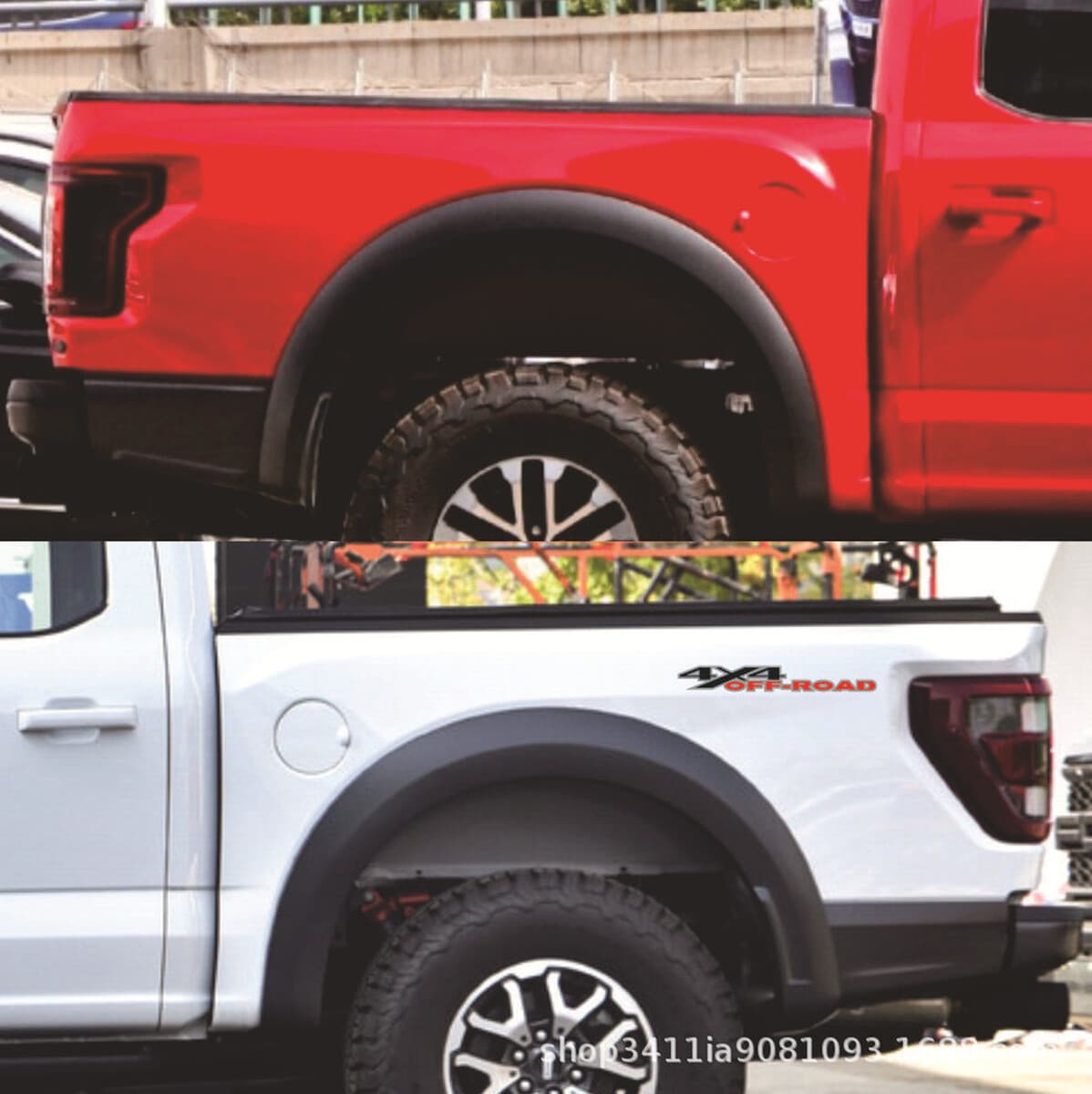 Персонализированные наклейки на полный привод автомобиля, модифицированные логотипы автомобилей 4x4, наклейки на кузов,...