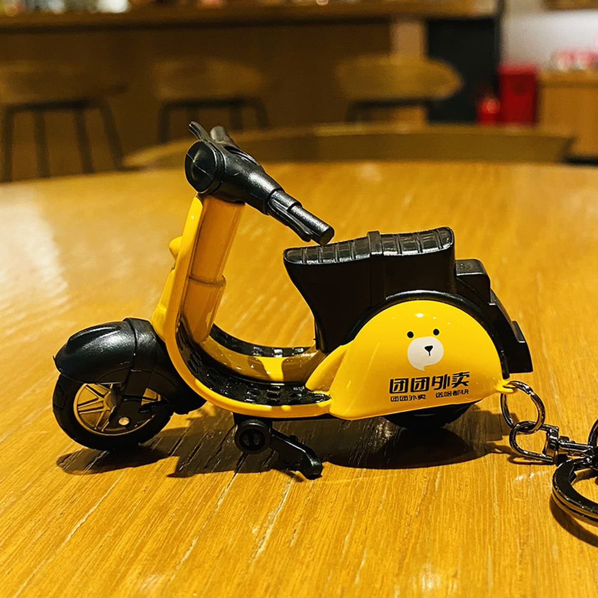 Легированный маленький овечий мото украшение креативный брелок модель сплава мотоцикла брелок подвеска школьная сумка...