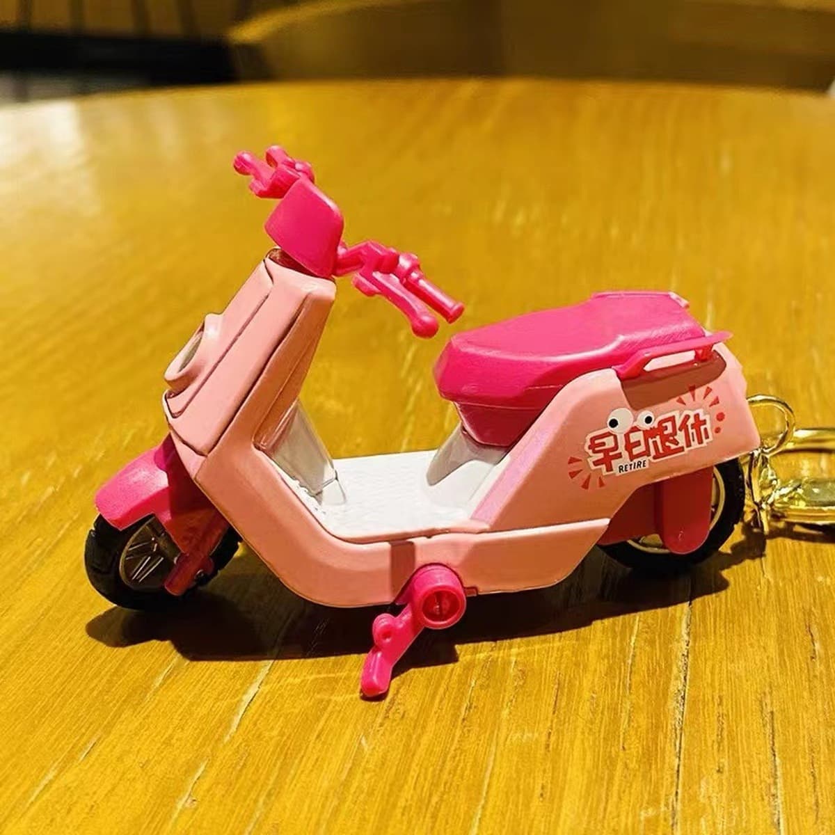 Легированный маленький овечий мото украшение креативный брелок модель сплава мотоцикла брелок подвеска школьная сумка...