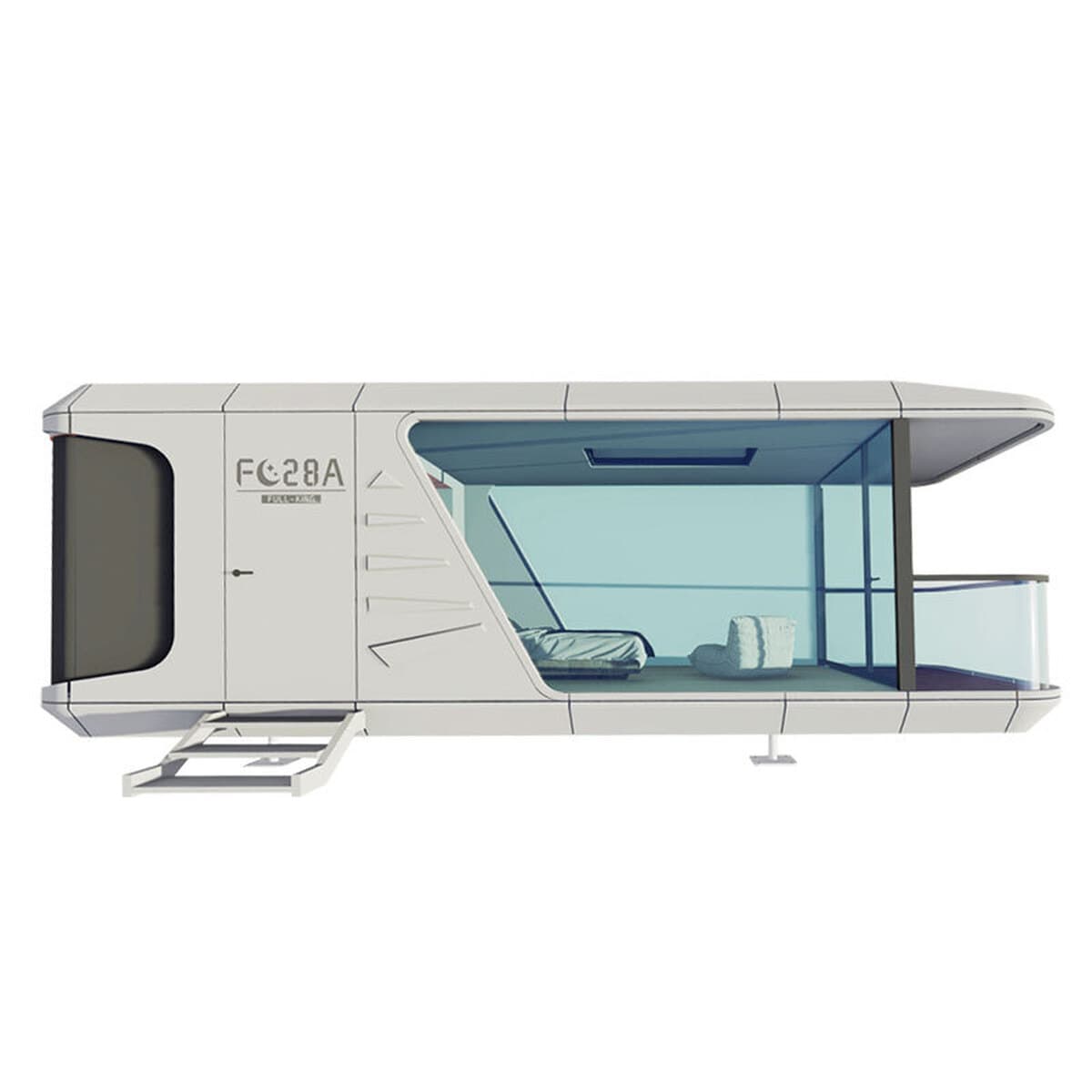 Сертифицированный CE экспорт в Корею и Японию: космическая капсула, дом для проживания, солярий, сборный модульный дом,...