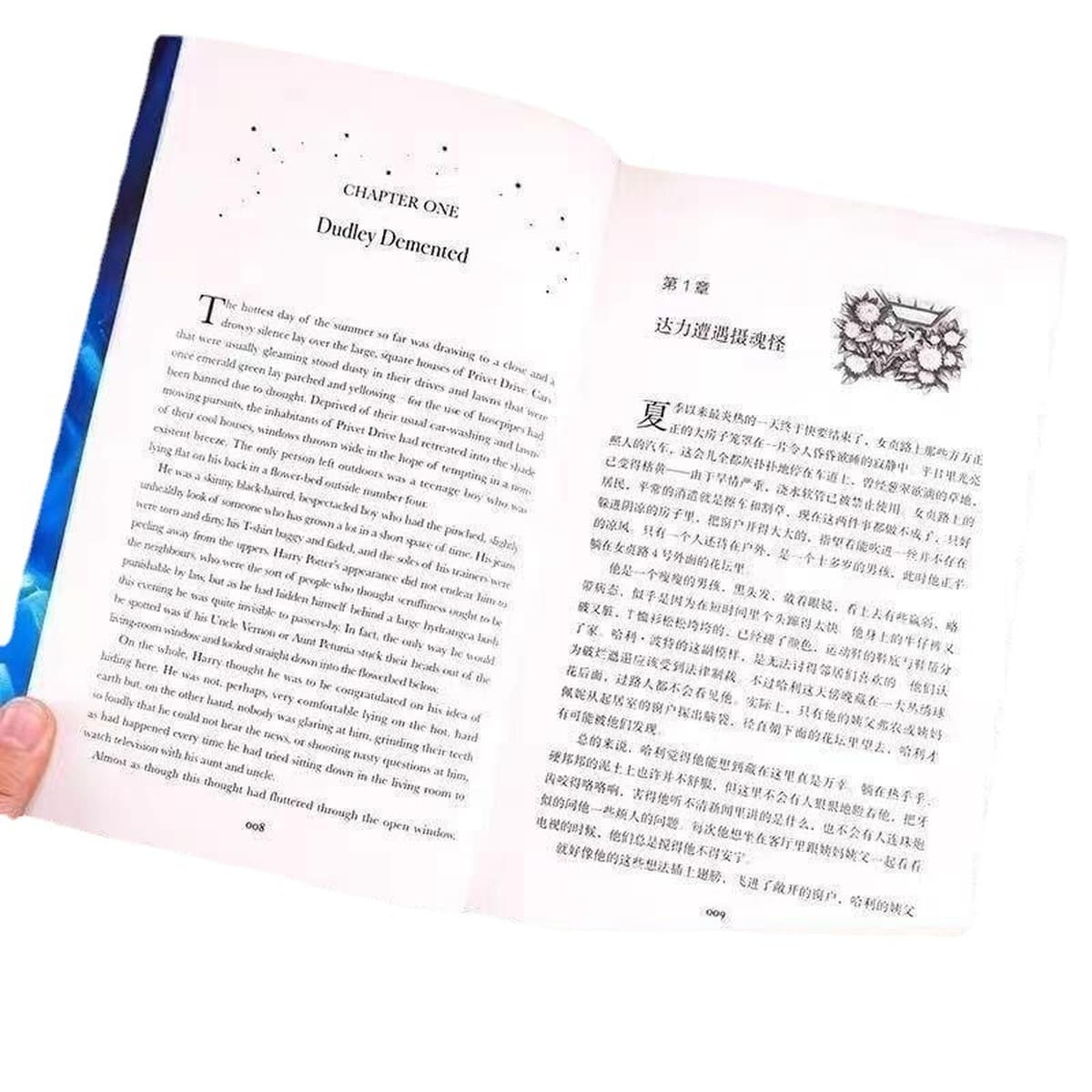 Полный набор из 11 книг по китайско-английскому переводу книги о Гарри Поттере