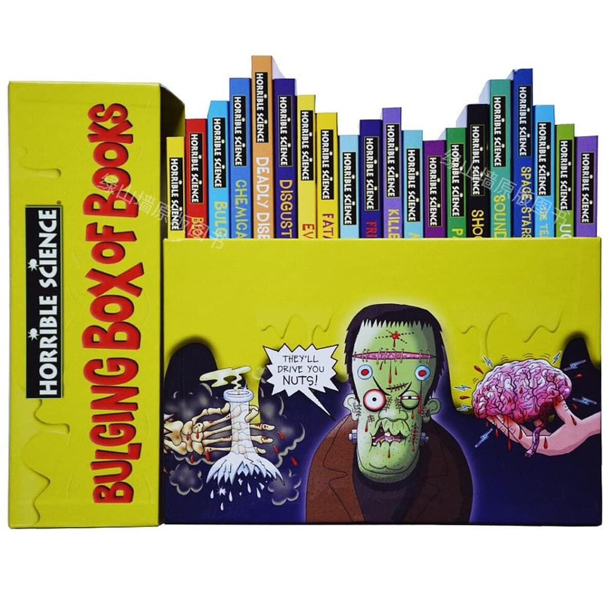 Жуткая наука, 20 томов английской внеклассной научно-популярной энциклопедии, романов и рассказов.
