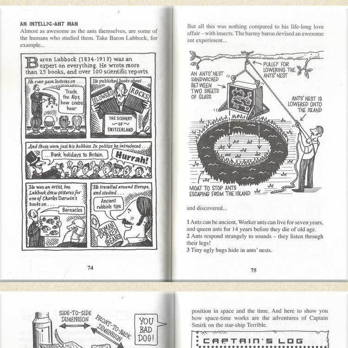 Жуткая наука, 20 томов английской внеклассной научно-популярной энциклопедии, романов и рассказов.