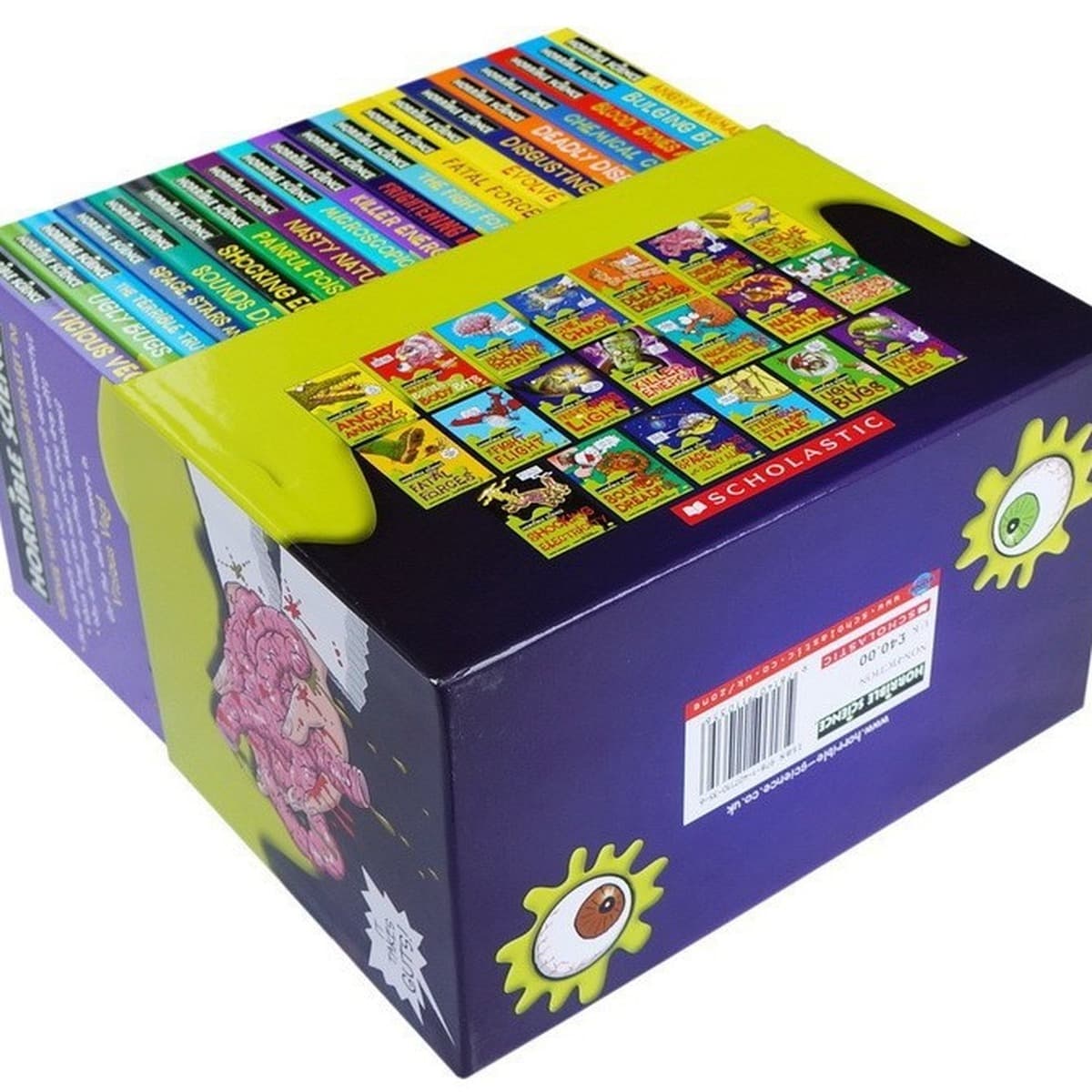 Жуткая наука, 20 томов английской внеклассной научно-популярной энциклопедии, романов и рассказов.