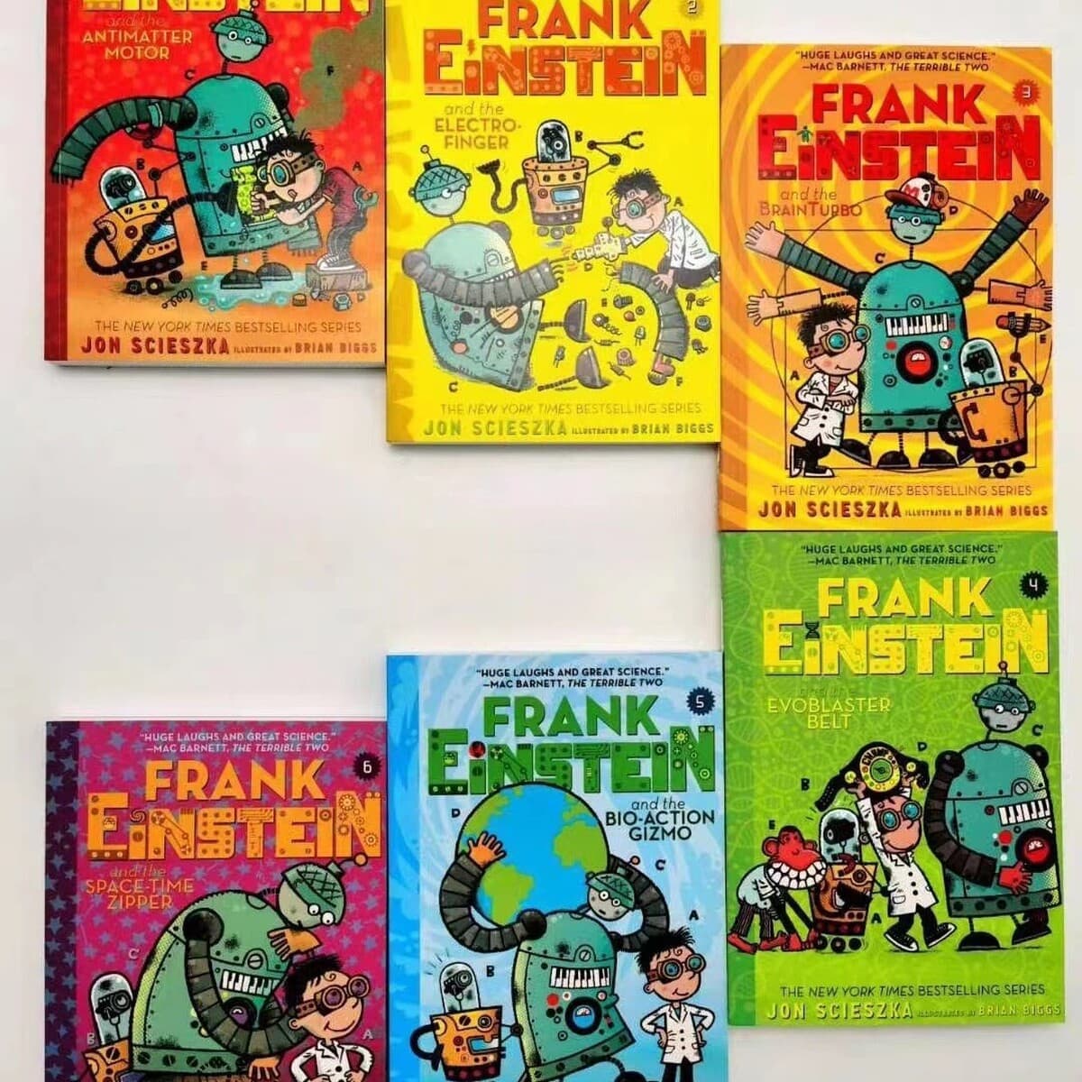 Безумная наука Фрэнка Эйнштейна Полноцветный комикс Фрэнка Эйнштейна, состоящий из 6 томов