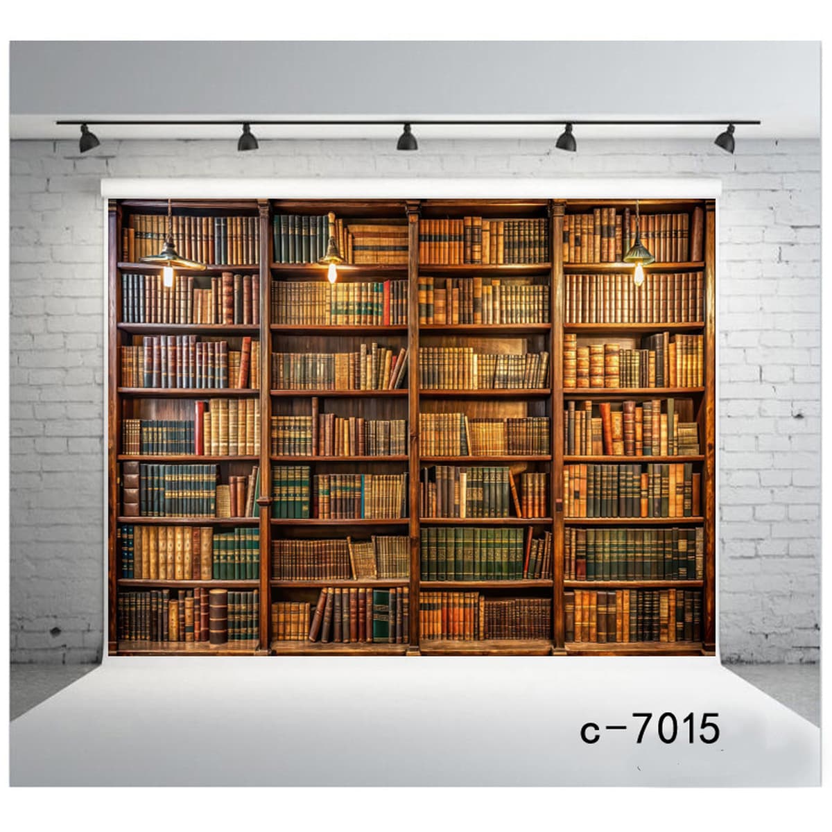 Фон для дня рождения Amazon, тканевый баннер для вечеринки, 3D кабинет, книжная полка, фон для библиотеки, занавеска,...