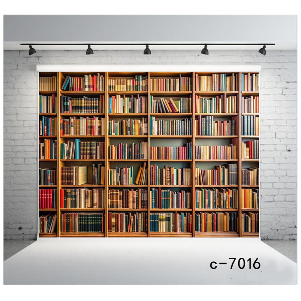 Фон для дня рождения Amazon, тканевый баннер для вечеринки, 3D кабинет, книжная полка, фон для библиотеки, занавеска,...