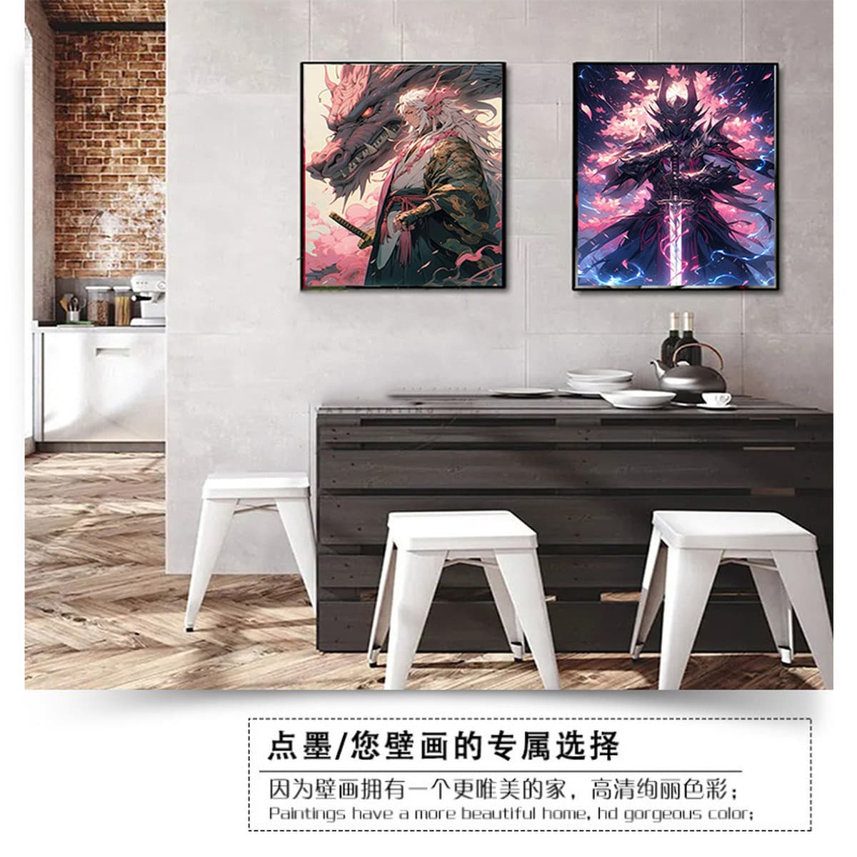 Печать плакатов без рамы, комикс, самурай, рейнджер, холст, картина, настенная живопись, современная комната, украшение дома