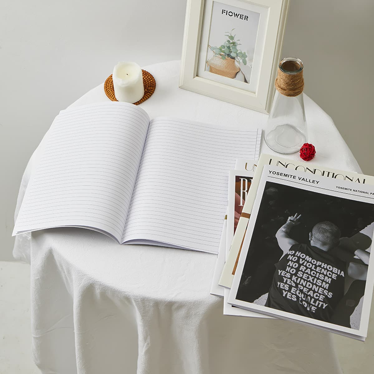 Фотоаксессуары в скандинавском стиле, имитирующие обложки журналов и газет, для нейл-арта, книга для фотосъемки формата А4,...