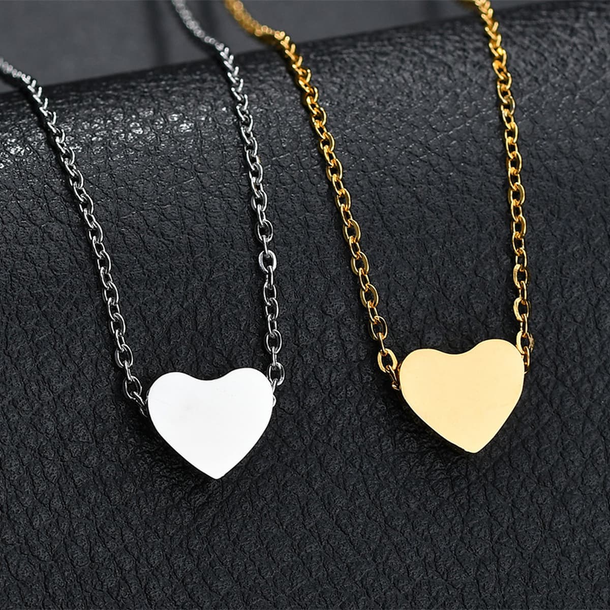 Простой DIY надпись любовь ожерелье для девочек нишевые высокого уровня титановые стальные цепочки ключицы для подруги...