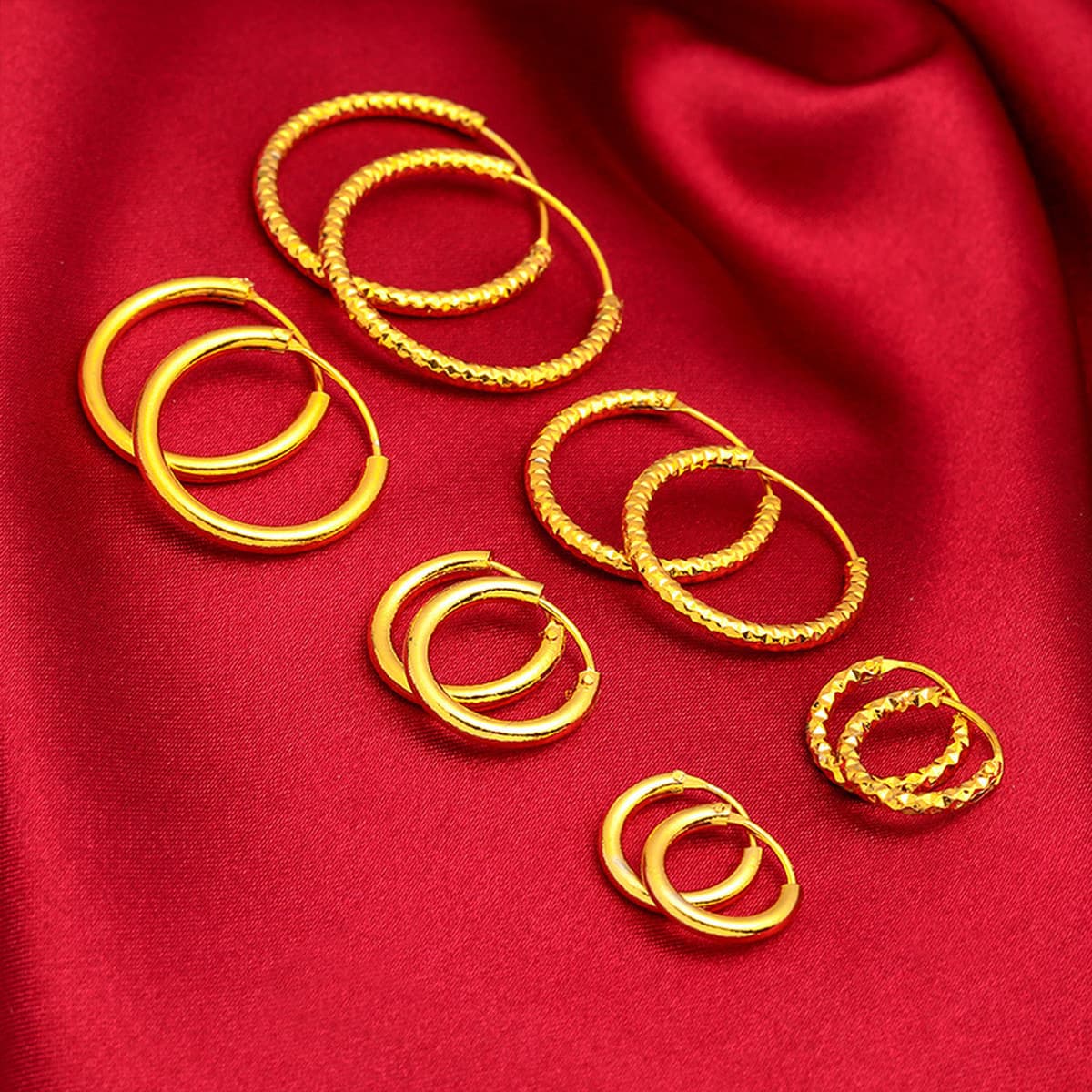 Вьетнамские ювелирные изделия из песка и золота оптом вакуумные гальванические серьги для рукоделия Женские глянцевые...