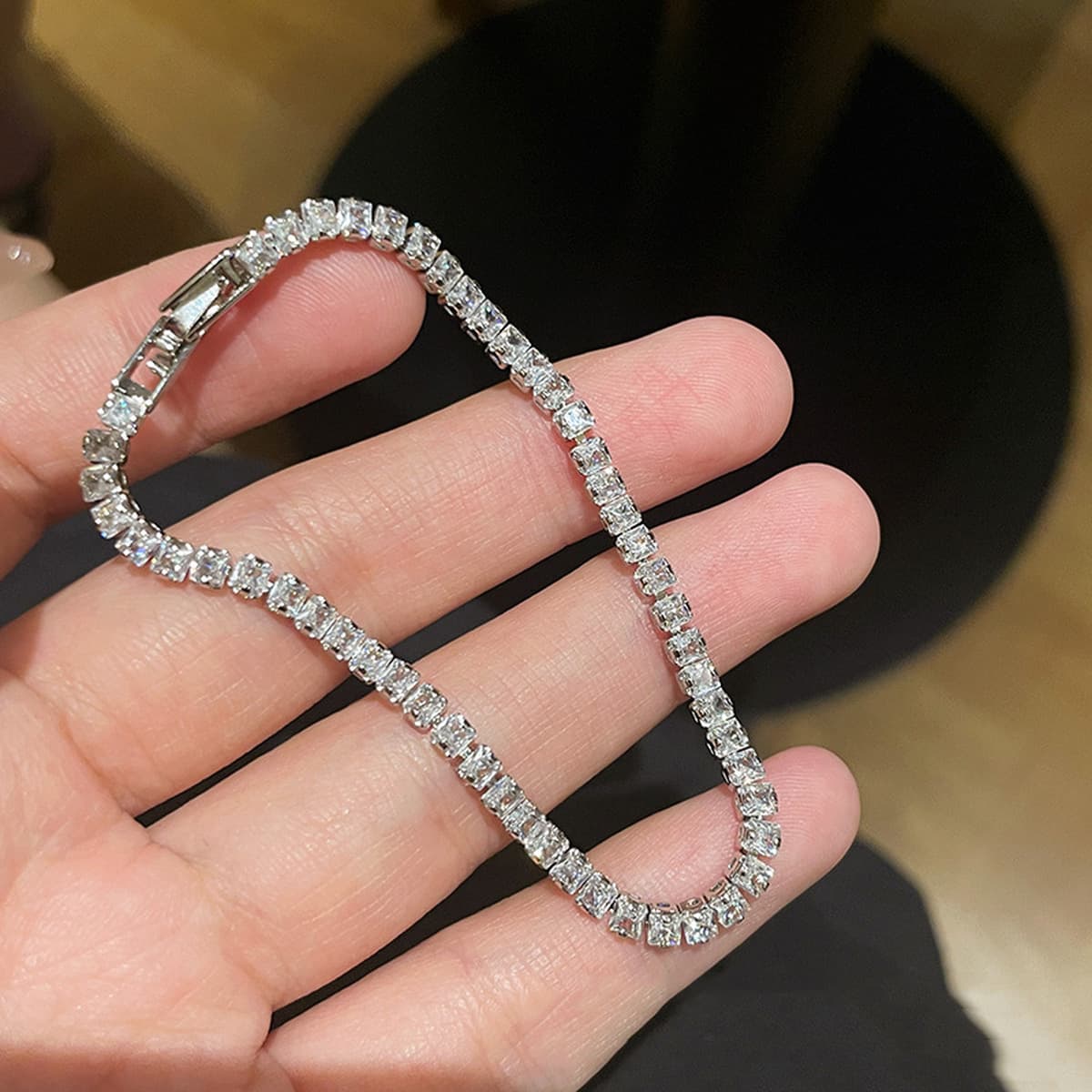 Невыцветающее ожерелье из титановой стали с жемчугом Сатурн, браслет, цепочка на ключицу Western Queen, простой сверкающий...