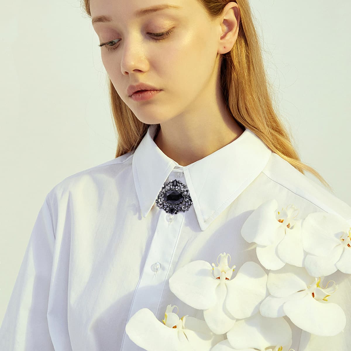 Южная Корея Тондэмун Новая осенне-зимняя Роскошная Высококачественная Драгоценная брошь в стиле барокко в стиле ретро в...