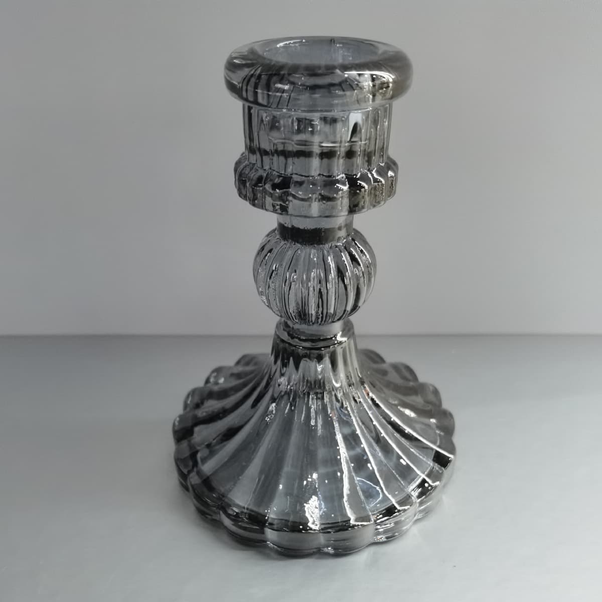 Простой стеклянный подсвечник в европейском стиле, гостиничный бытовой стержень, восковая основа, романтический обеденный...