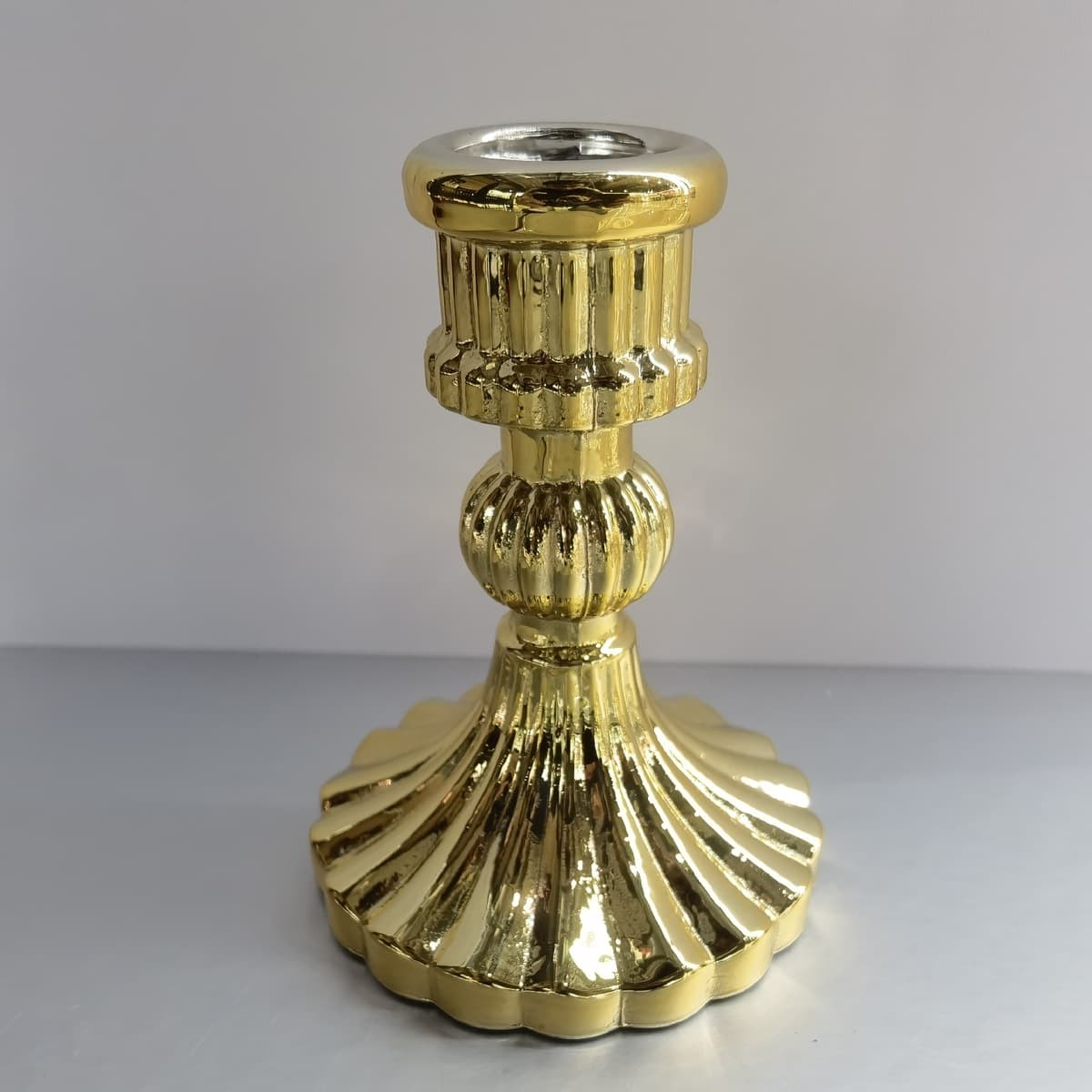 Простой стеклянный подсвечник в европейском стиле, гостиничный бытовой стержень, восковая основа, романтический обеденный...