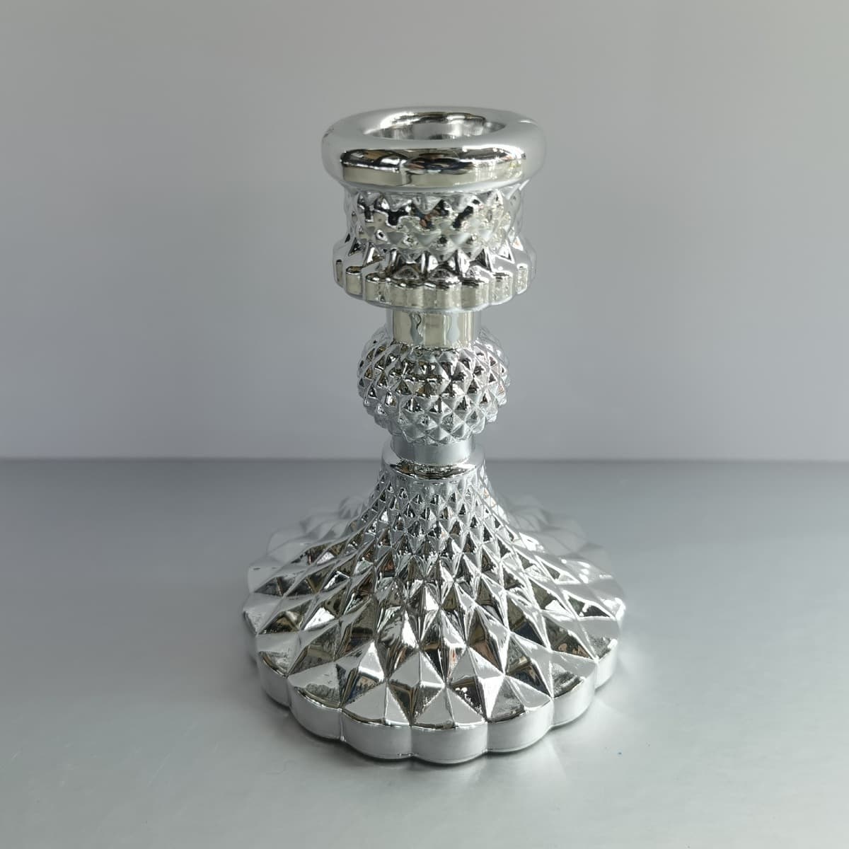 Простой стеклянный подсвечник в европейском стиле, гостиничный бытовой стержень, восковая основа, романтический обеденный...