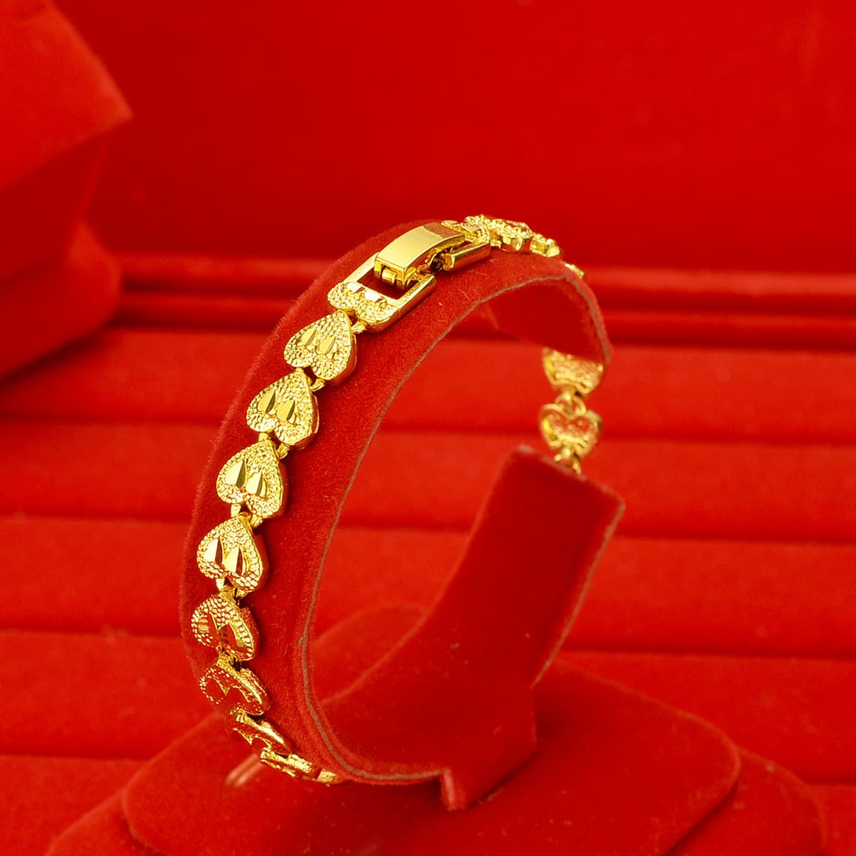 Трансграничная имитация 24k золото часы цепи Юго-Восточной Азии мужчин и женщин ручной украшения киоск продаж живой песок...