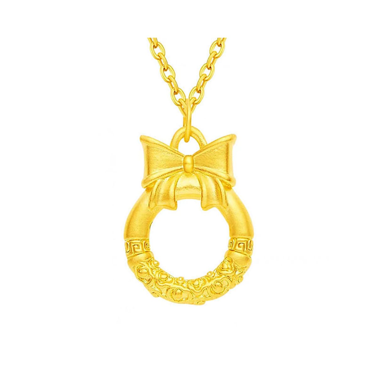 Shuibeijin оптовая продажа, подвеска из чистого золота 999, 3D твердые золотые украшения, чистое золото 24 К, ожерелье на...