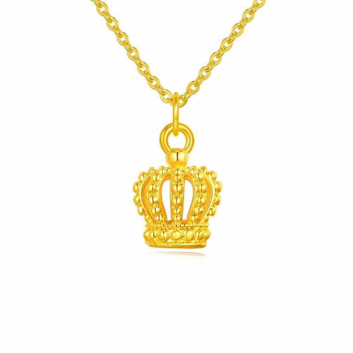 Shuibeijin оптовая продажа, подвеска из чистого золота 999, 3D твердые золотые украшения, чистое золото 24 К, ожерелье на...