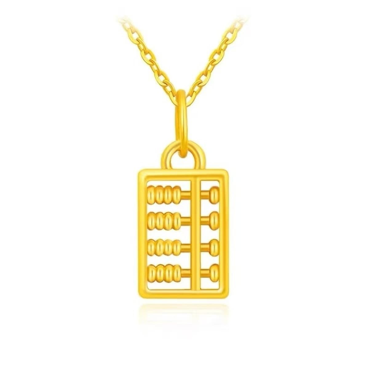 Shuibeijin оптовая продажа, подвеска из чистого золота 999, 3D твердые золотые украшения, чистое золото 24 К, ожерелье на...