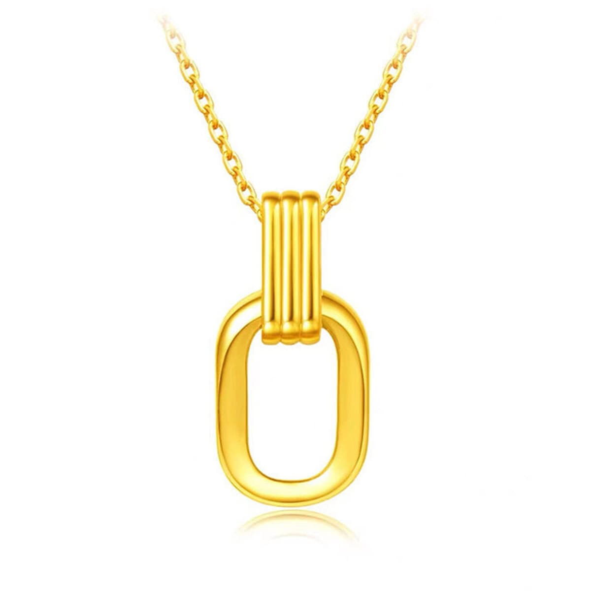 Shuibeijin оптовая продажа, подвеска из чистого золота 999, 3D твердые золотые украшения, чистое золото 24 К, ожерелье на...