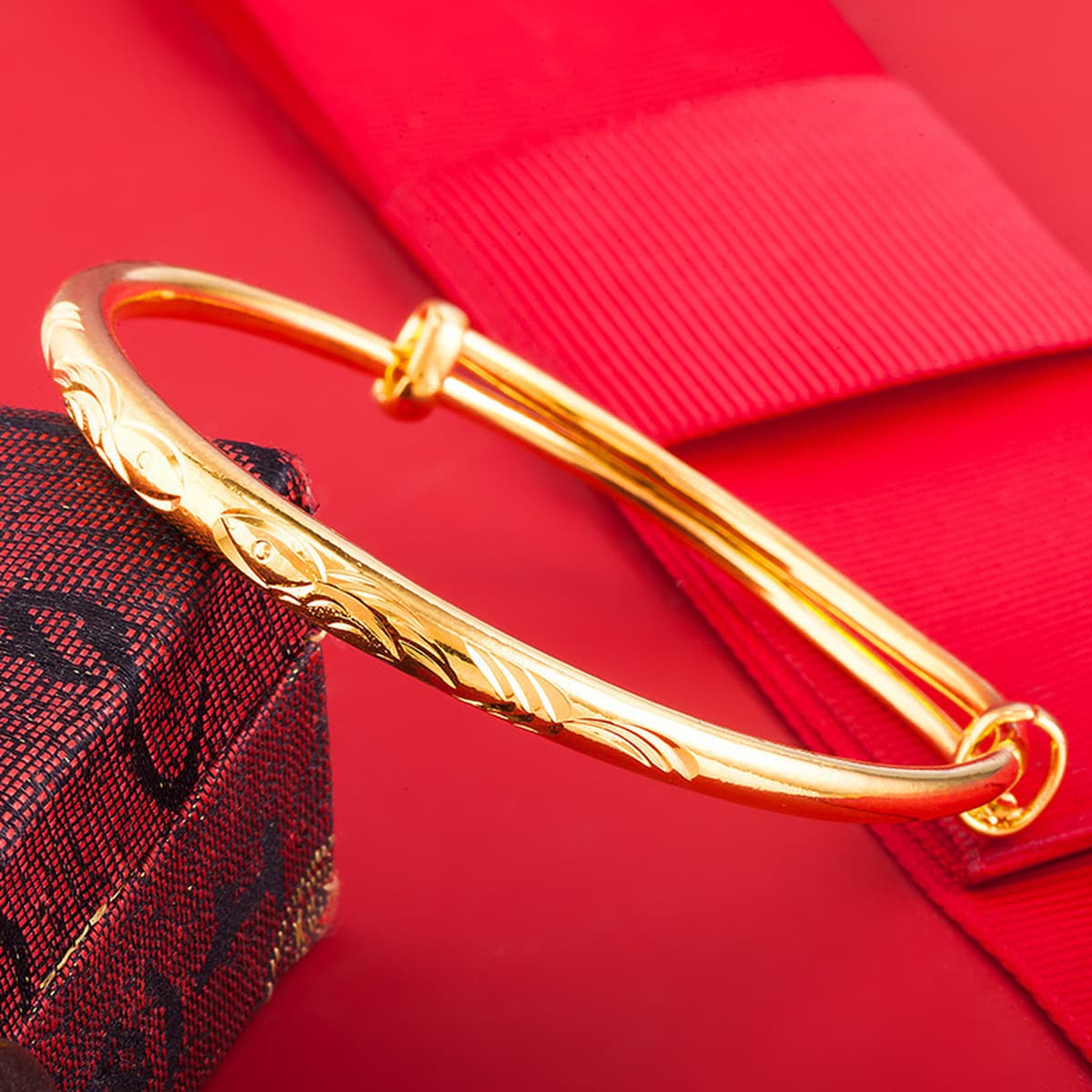 Покрытие медью 24K золотой ручной круглый терьер браслет женский вьетнамский песок золото Gympani женский браслет местные...