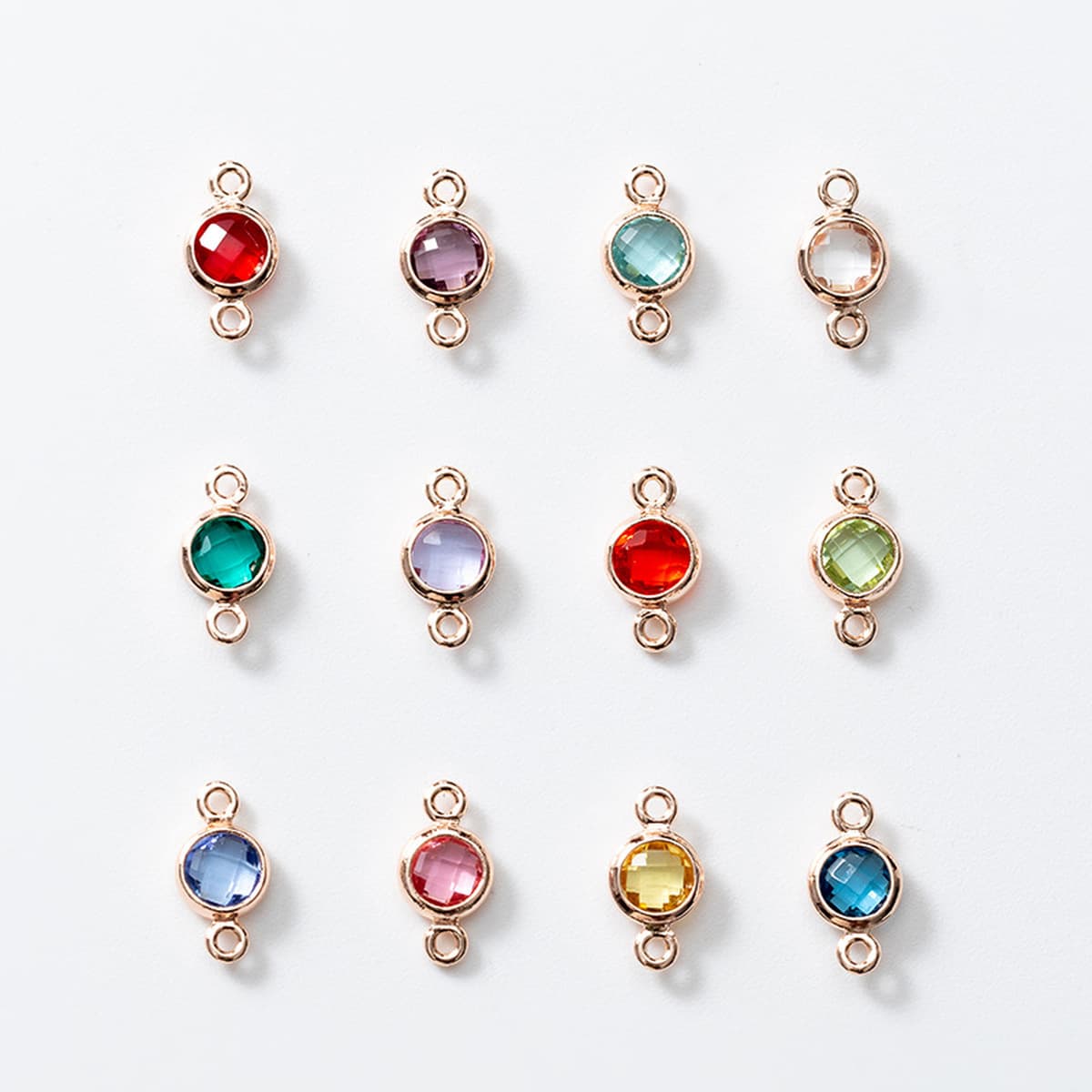 4mm12 день рождения камень рождения камень рубленый круглый хрустальный ожерелье аксессуары ювелирные аксессуары