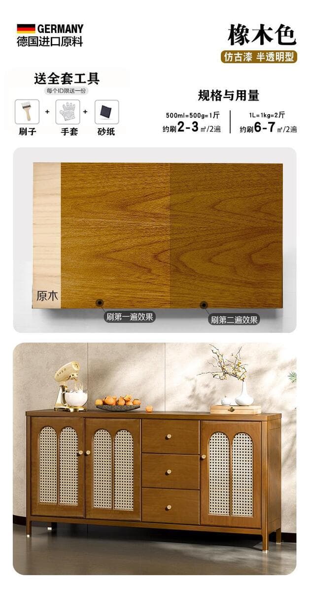 Цветная краска орехового дерева для ремонта деревянных дверей краска черный древесный воск масло на водной основе