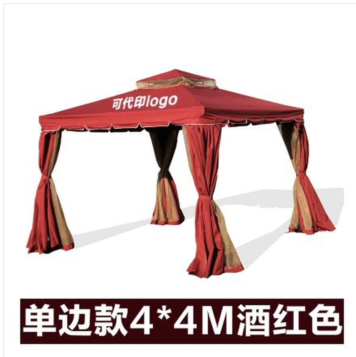 Римская палатка открытая беседка Коммерческая палатка сад вилла двор Тент Открытый Автомобиль навес свадьба