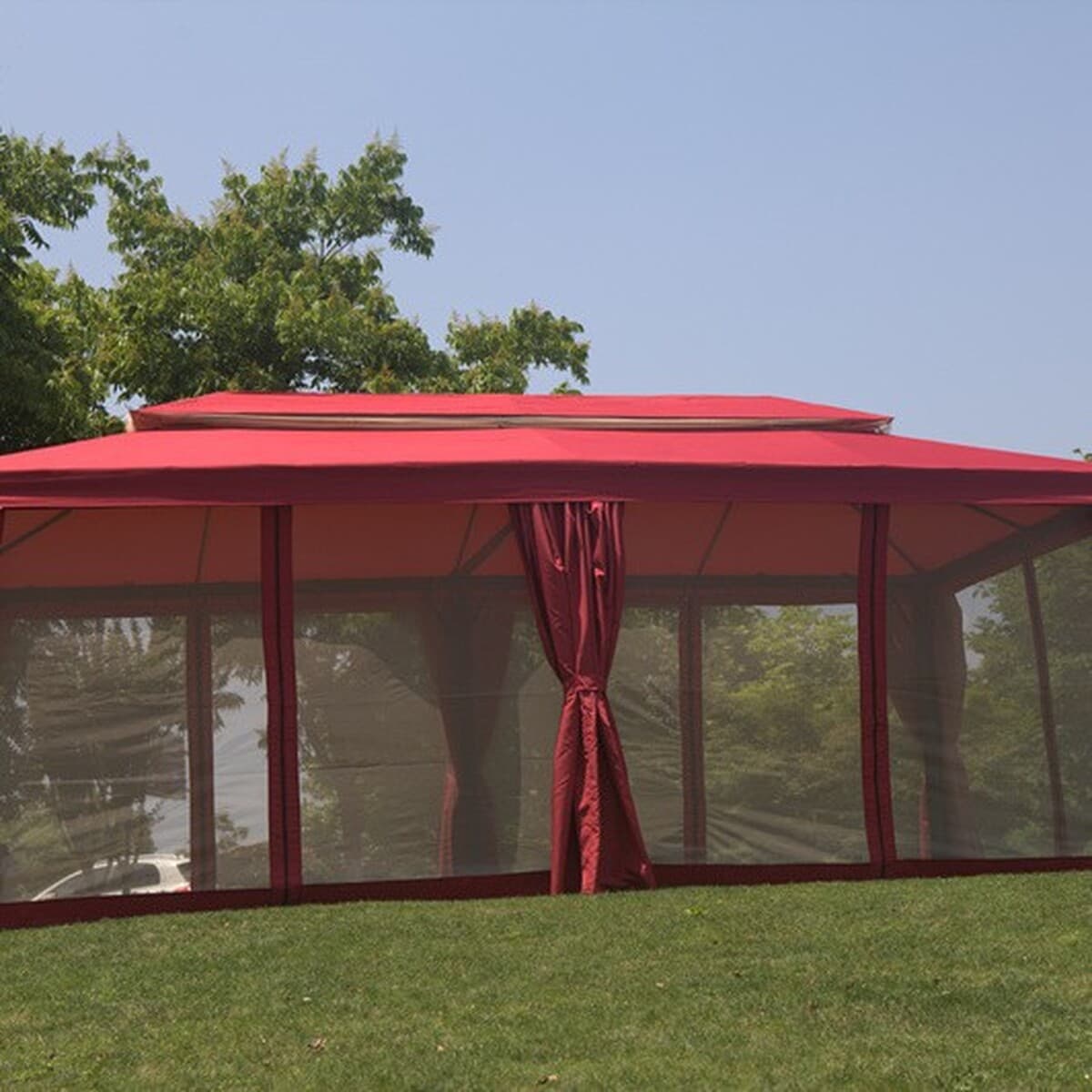 Римская палатка открытая беседка Коммерческая палатка сад вилла двор Тент Открытый Автомобиль навес свадьба